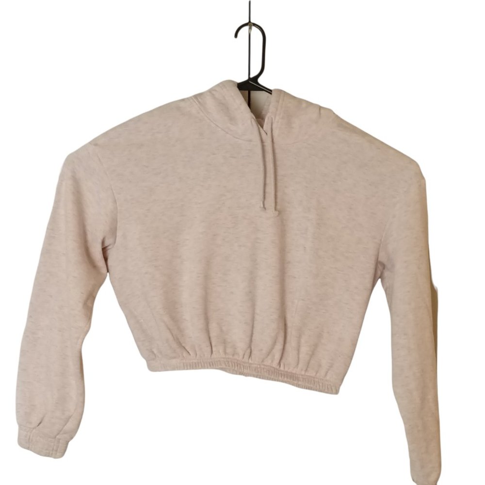 H&M  Pink Crop Hoodie, Small